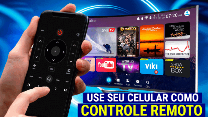 Unimoto-Como usar o celular como controle remoto de smartv