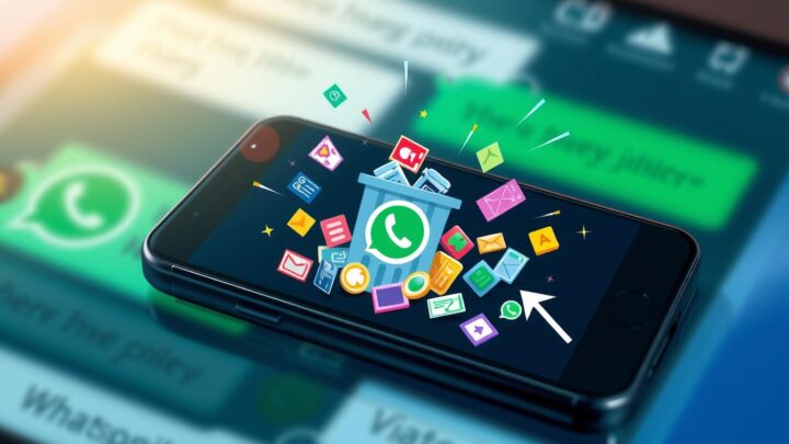Como Liberar Espaço excluindo itens da Lixeira Secreta do WhatsApp