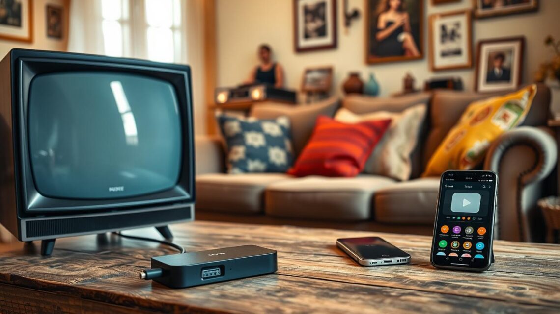 Como atualizar TV antiga usando o celular