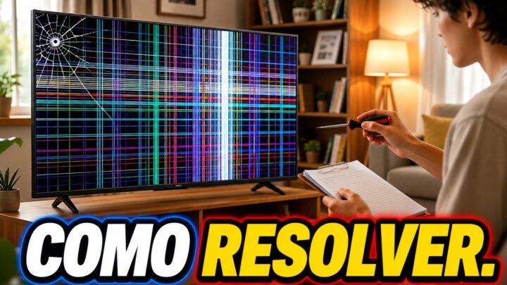 TV com Listras na Tela: Veja Como Resolver Esse Problema!