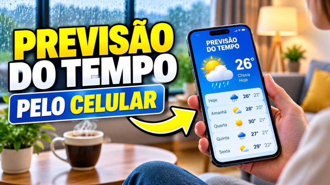 Como consultar a previsão do tempo pelo celular: 5 dicas