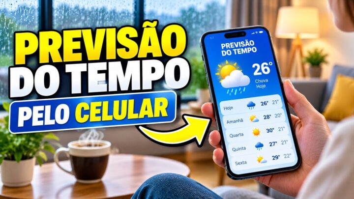 Como consultar a previsão do tempo pelo celular: 5 dicas